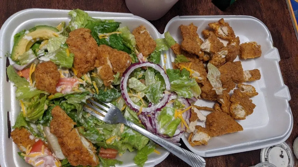 Crispy Chicken Salad